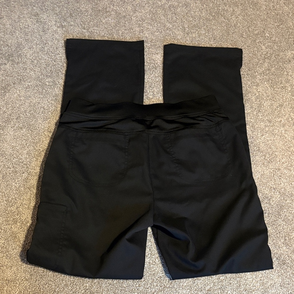 Grey's Anatomy MIA 6 pocket black scrub pants - Picture 5 of 6